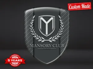 Mansory Stoßsticker Druck Hochwertig Stabil Modern